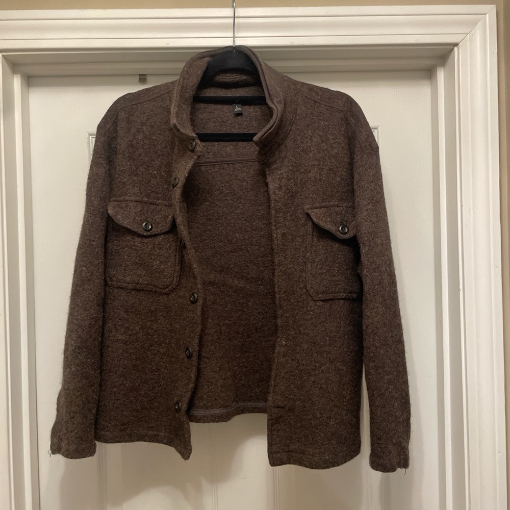Women’s Brown boucle Jacket by banana republic
